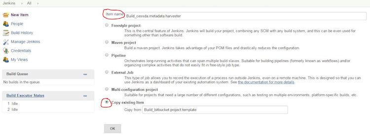 Jenkins New Item